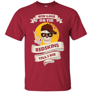Skull Say Hi Washington Redskins T Shirts
