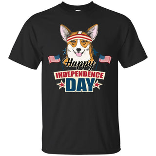 Corgi - Happy Independence Day T Shirts Ver 2
