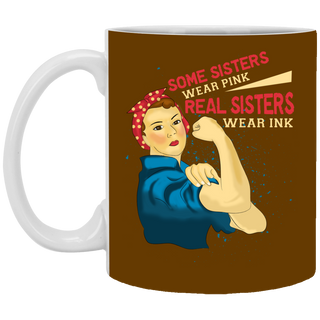 Real Sisters Wear Ink Mugs