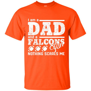 I Am A Dad And A Fan Nothing Scares Me Bowling Green Falcons T Shirt