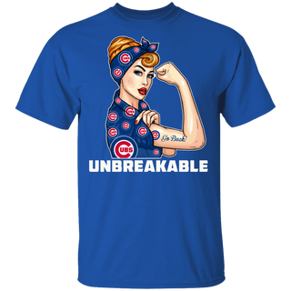 Beautiful Girl Unbreakable Go Chicago Cubs T Shirt