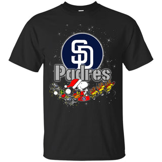 Snoopy Christmas San Diego Padres T Shirts