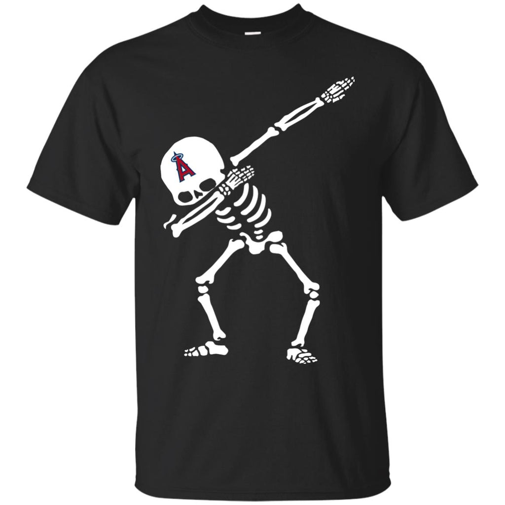 Dabbing Skull Los Angeles Angels T Shirts