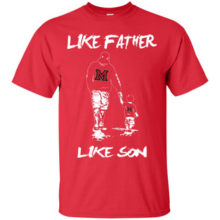Like Father Like Son Miami RedHawks T Shirt