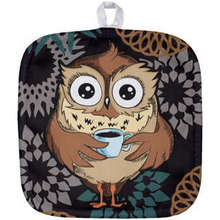 Sleepy Owl Pot Holders