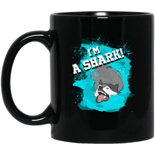 Im A Husky Shark Mugs Ver 1
