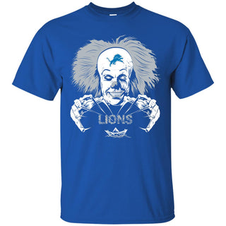 IT Horror Movies Detroit Lions T Shirts