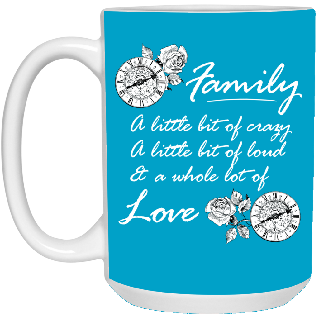 A Little Bit Of Crazy Family Mugs