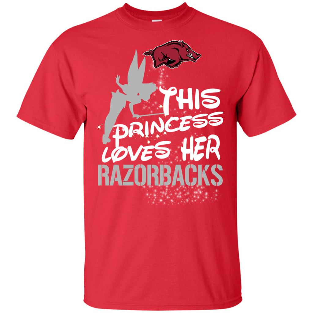 This Princess Love Her Arkansas Razorbacks T Shirts
