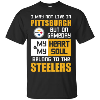 My Heart And My Soul Belong To The Steelers T Shirts