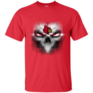 Louisville Cardinals Skulls Of Fantasy Logo T Shirts