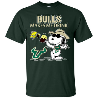 South Florida Bulls Make Me Drinks T Shirts
