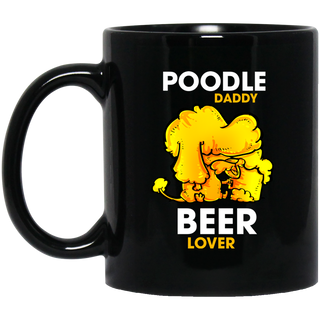 Poodle Daddy Beer Lover Mugs