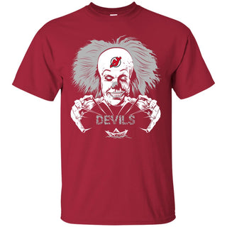 IT Horror Movies New Jersey Devils T Shirts
