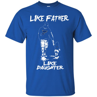 Like Father Like Daughter St. Louis Blues T Shirts