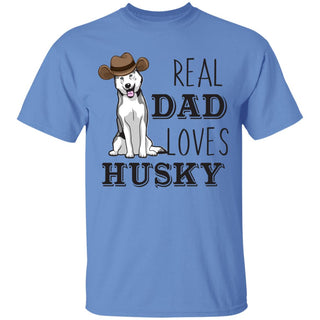 Real Dad Loves Husky TShirt