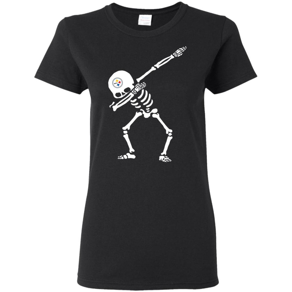 Dabbing Skull Pittsburgh Steelers T Shirts