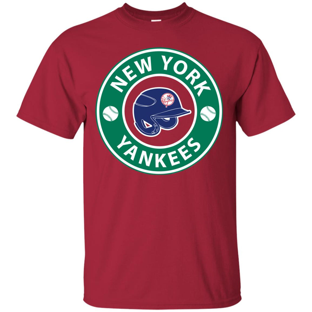 Starbucks Coffee New York Yankees T Shirts
