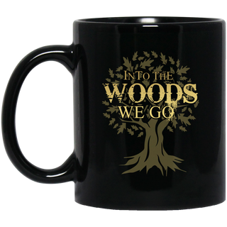 Into The Woods We Go Camping Mugs