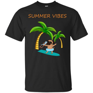 Pug - Summer Vibes T Shirts