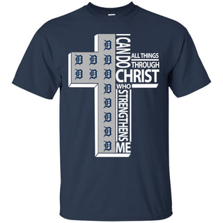 I Can Do All Things Through Christ Detroit Tigers T Shirts