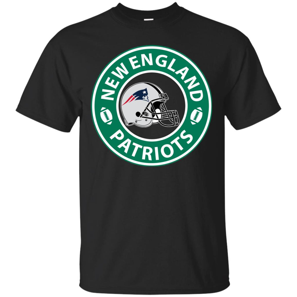 Starbucks Coffee New England Patriots T Shirts