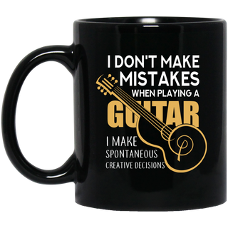 I Dont Make Mistakes When Playing Guitar Mugs