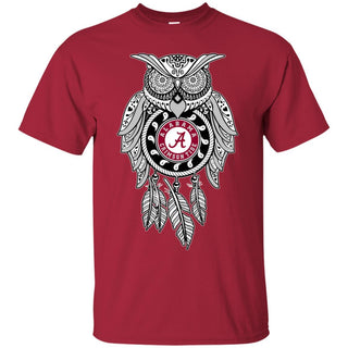 Dreamcatcher Owl Alabama Crimson Tide Tshirt For Fans