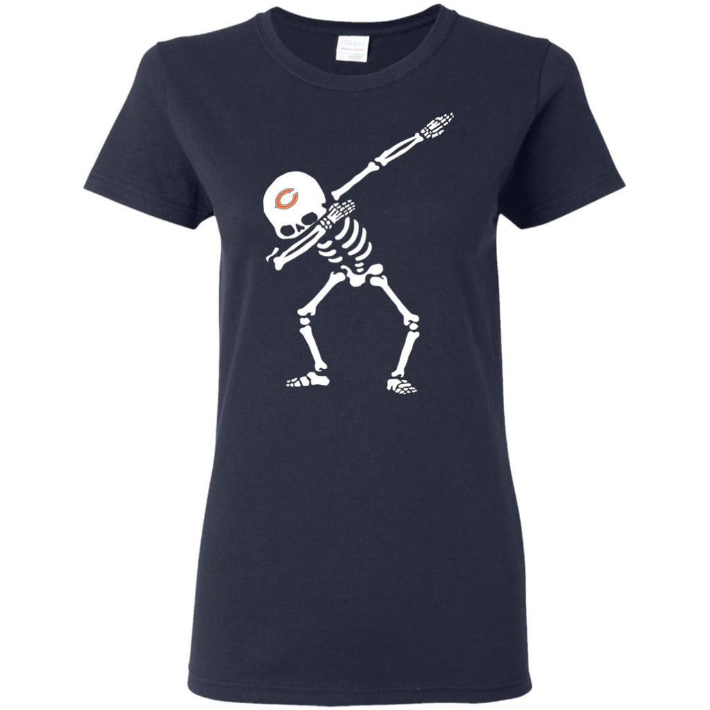 Dabbing Skull Chicago Bears T Shirts