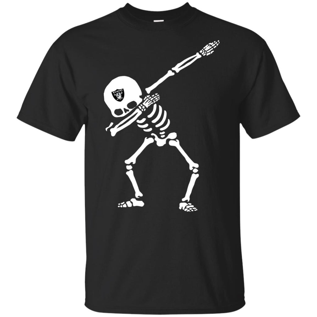 Dabbing Skull Oakland Raiders T Shirts