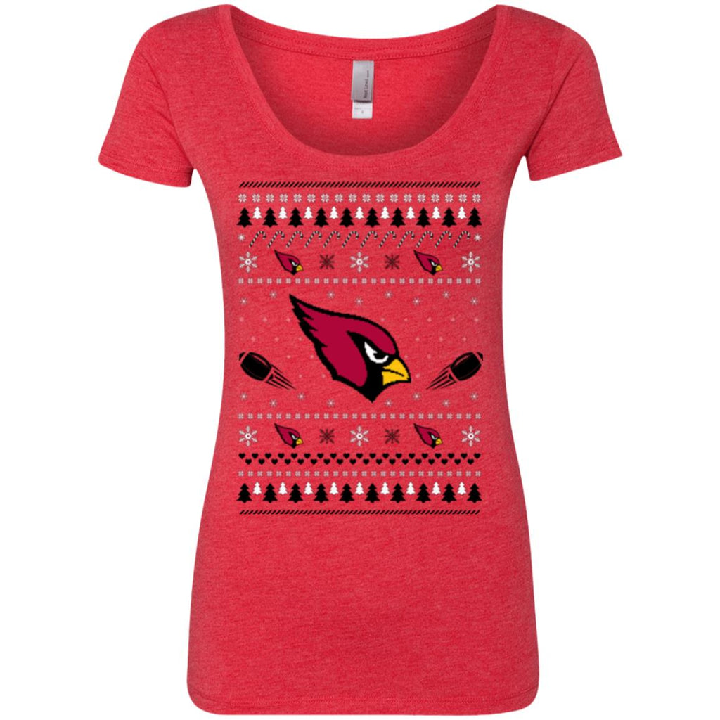 Arizona Cardinals Stitch Knitting Style Ugly T Shirts