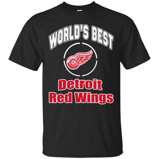 Amazing World's Best Dad Detroit Red Wings T Shirts