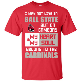 My Heart And My Soul Belong To The Cardinals T Shirts