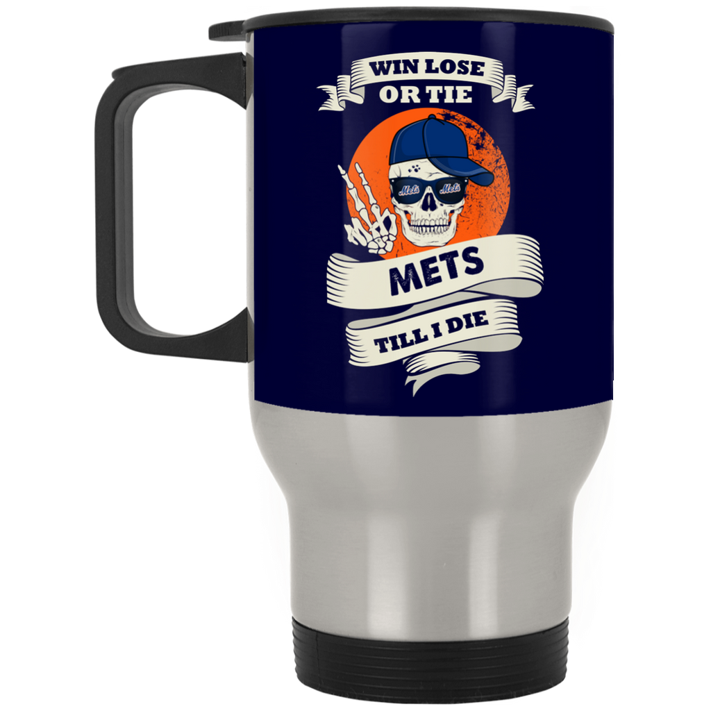 Skull Say Hi New York Mets Mugs