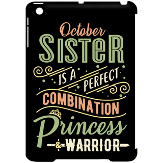 October Sister Combination Princess And Warrior Tablet Covers