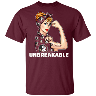 Beautiful Girl Unbreakable Go Florida State Seminoles T Shirt