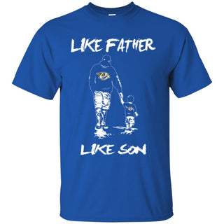 Like Father Like Son Nashville Predators T Shirt