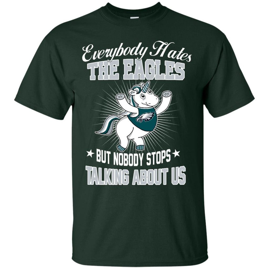 Nobody Stops Talking About Us Philadelphia Eagles T Shirt - Best Funny Store