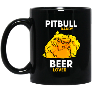 Pitbull Daddy Beer Lover Mugs