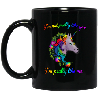 I'm Pretty Like Me Unicorn Mugs
