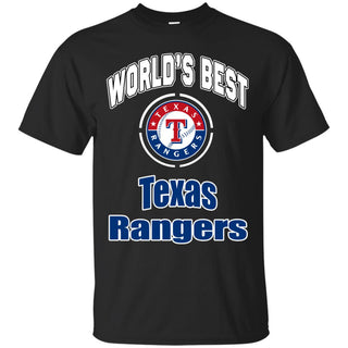 Amazing World's Best Dad Texas Rangers T Shirts