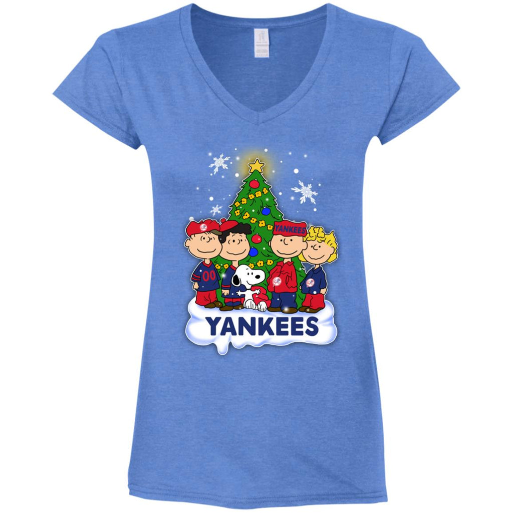 The Peanuts Just A Girl Who Loves Fall New York Yankees Shirt - Shibtee  Clothing