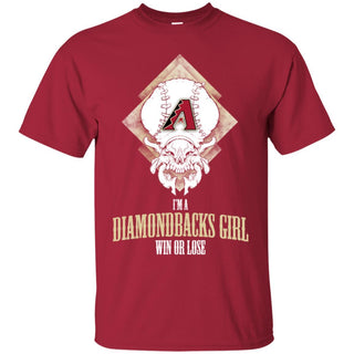 Arizona Diamondbacks Girl Win Or Lose T Shirts