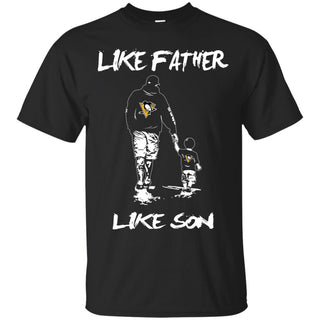 Like Father Like Son Pittsburgh Penguins T Shirt