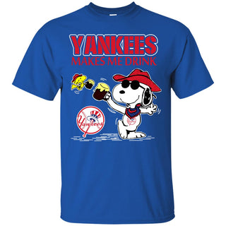 New York Yankees Makes Me Drinks T Shirts