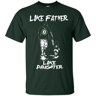 Like Father Like Daughter Oakland Athletics T Shirts