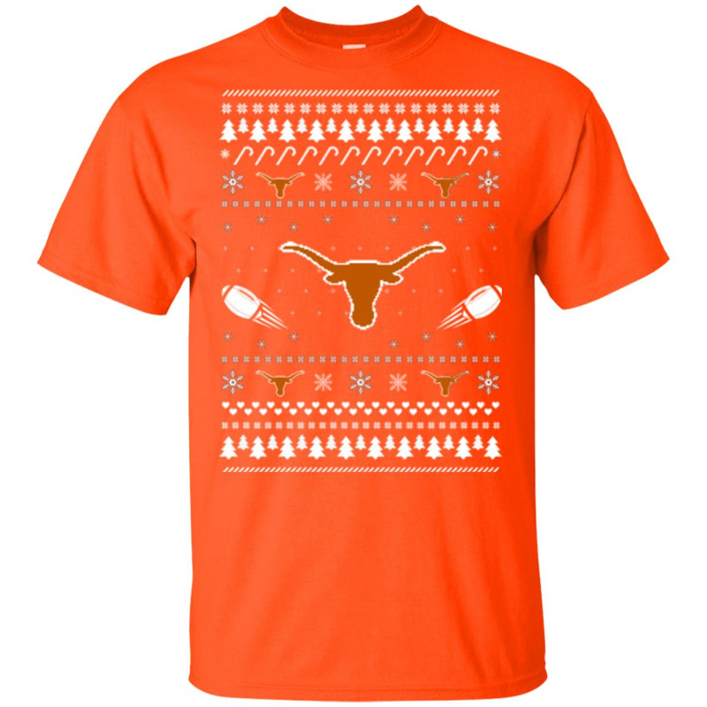 Texas Longhorns Stitch Knitting Style Ugly T Shirts