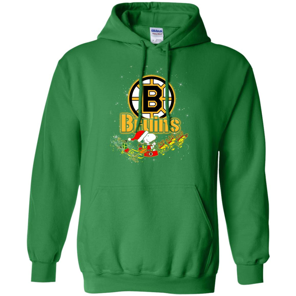 Snoopy Christmas Boston Bruins T Shirts