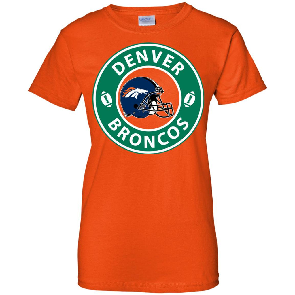 Starbucks Coffee Denver Broncos T Shirts