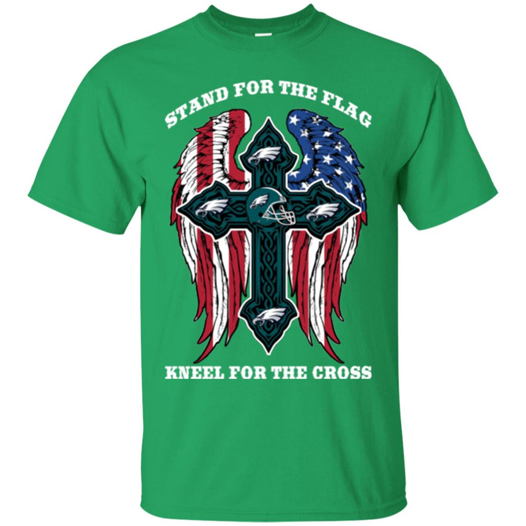Stand For The Flag Kneel For The Cross Philadelphia Eagles T Shirts